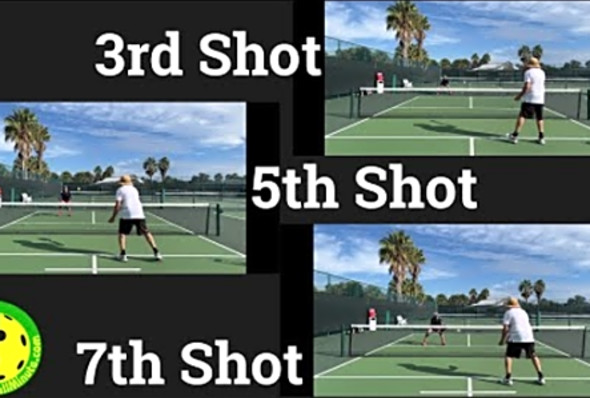 3rd, 5th &amp; 7th Shot - Pickleball Minute