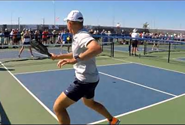HI-LITES 2021 Pickleball Canada Nationals MXD Open Round 4 Layton-Chapman v Lambert-Fajardo
