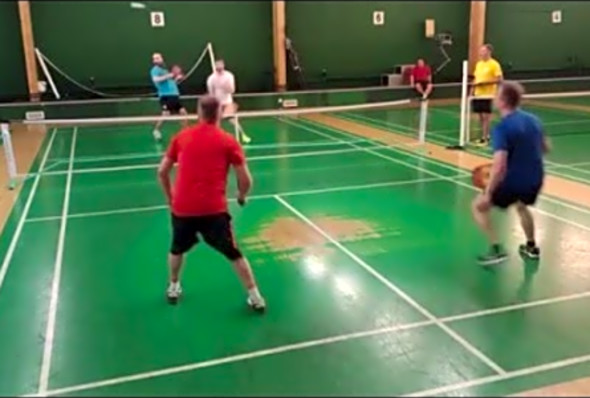 1st Pickleball Finnish Open Doubles Bronze Medal Match 2015