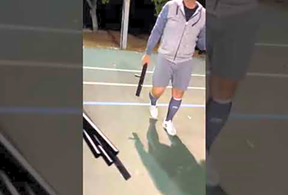 Threats made at Fruitville Park against pickleball players. Warning! Graphic language!