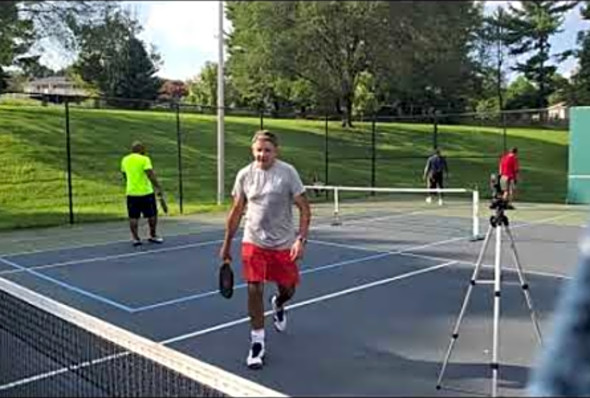 Frank&#039;s pickleball tournament 1:5. August 19, 2020.