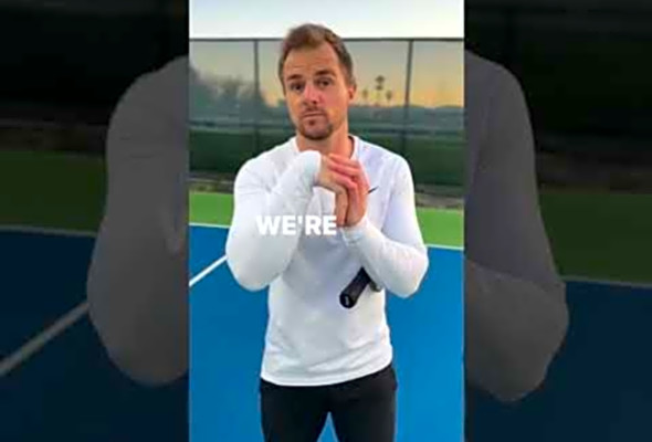 Do this exercise to stretch your wrist &amp; hand before playing pickleball to feel and play your best!