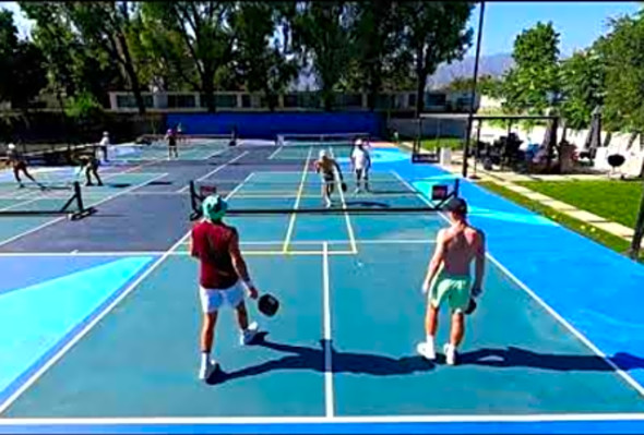 Bad Pickleball Pro Level Rec 5.5 AJ Koller Zack Taylor Matt Baca Kevin Pham