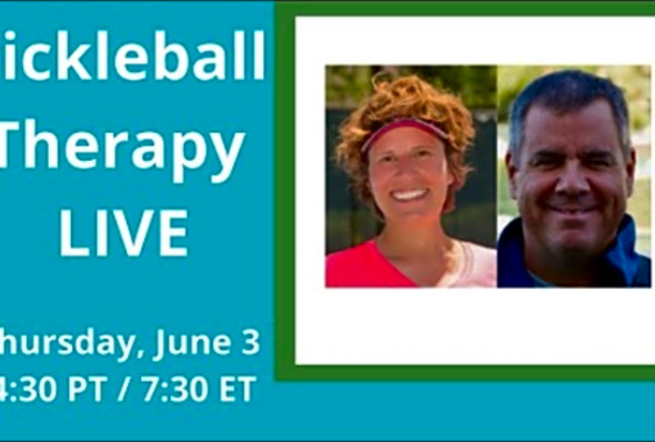 Pickleball Therapy LIVE with Deb Harrison