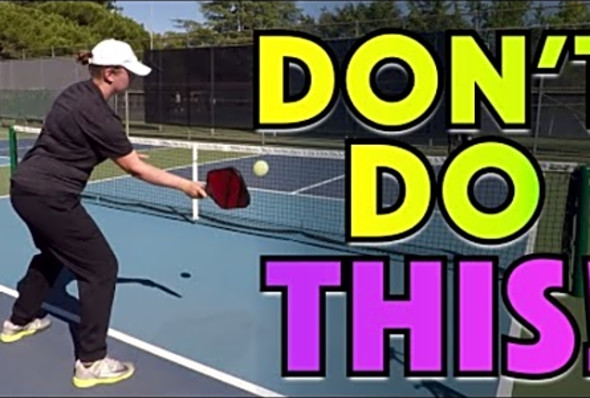 3 Common Mistakes Made by Recreational Pickleball Players (&amp; most players 4.0 and below)