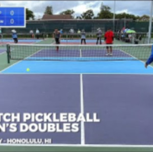 Pickleball Men&#039;s Doubles - Drew/Romeo vs Zach/Malcolm