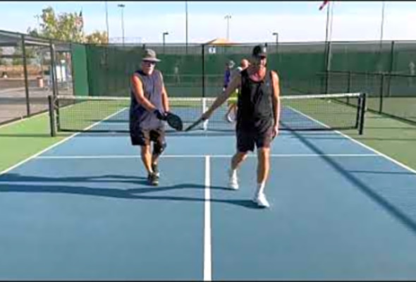 Lake Havasu Pickleball - Coach David &amp; Don vs Tin Man &amp; Mike - 06/12/2023