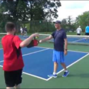 Lake Forest Advanced Pickleball Tomasino Howard vs Thompson Hilton