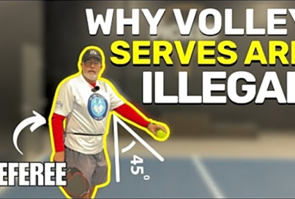 Professional referee explains NEW 2024 serve rules.