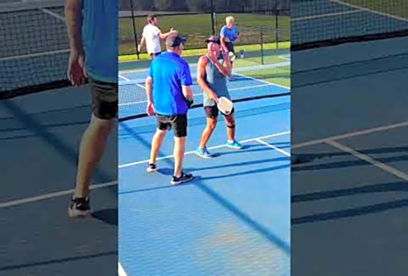 IRONIC JOCULARITY #pickleballhighlights #pickleball #pickleballdoubles #allsaints #neverever