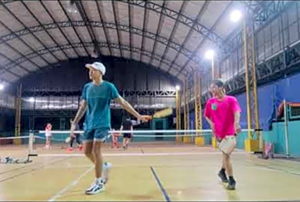 Pickleball Game at Lagro
