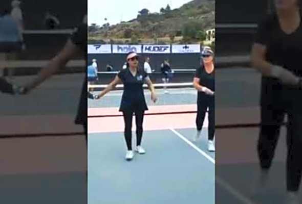 Bajas New Pickleball Tournament Winner. Aka Baby Shark #babyshark #ensenada #pickleball #smashit
