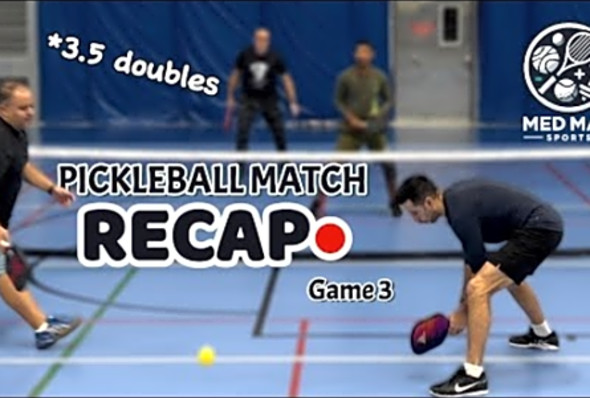 Pickleball Game 3 - We Face the #1 Team &amp; Get Destroyed (But We Learn!) - What Went Wrong?