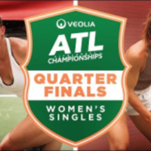 Kate Fahey v Lea Jansen at the Veolia Atlanta Pickleball Championships