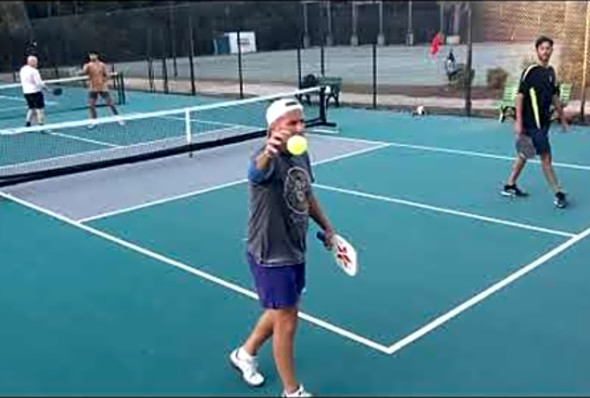 5.0 KID CHALLENGES 61 YO CHAMP! 4.5 Pickleball at CCU in SC