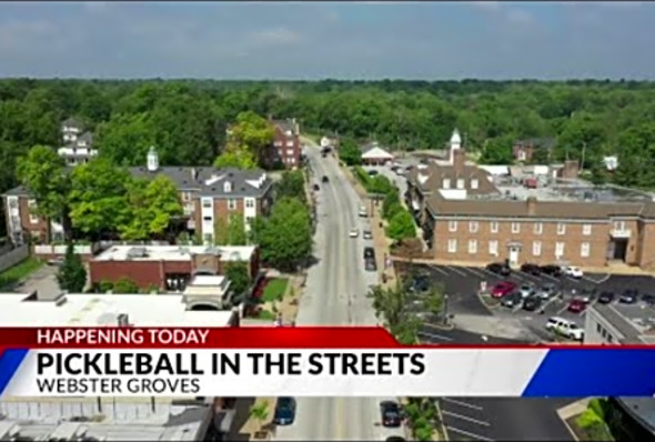 Pickleball in the streets