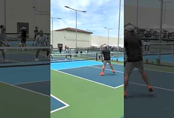Fountain valley&#039;s pickleball tourney, reflex is the name of the game!