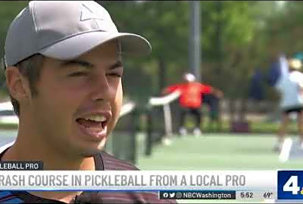 NBC4 Feature: Maryland Pickleball Player Ranked No. 1 in the World Partners with JOOLA