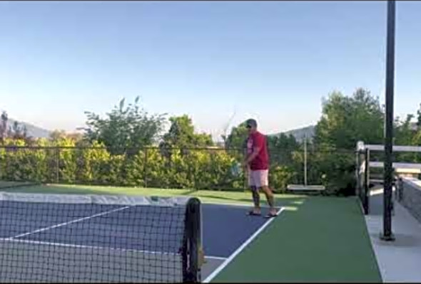 Andre-How to hit a drop shot Pickleball