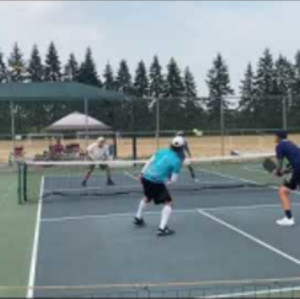 Senior Oregon Games Pickleball