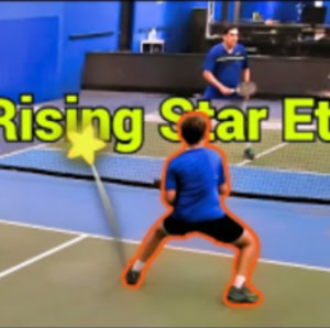 Rising Pickleball Star vs Senior Pros