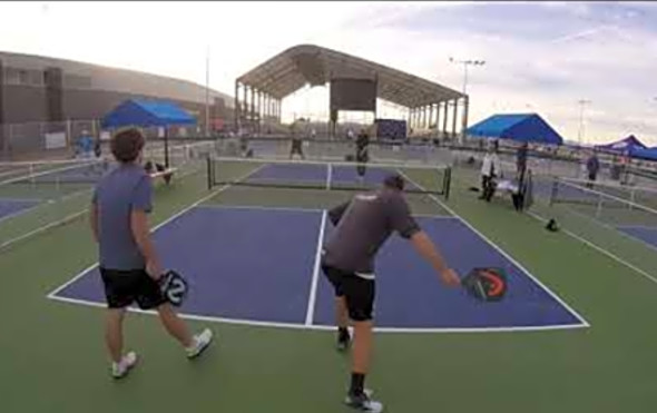 2022 APP Mesa Open Pickleball Tournament Mens Doubles Pro R1