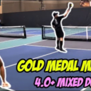 4.0 Mixed Gold Medal Match - LIFE TIME Burlington - Luisa/Jacky vs Rebec...