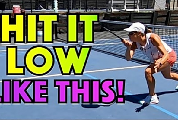 7 KEY Ways To Keep The Ball LOW In Pickleball (So You Can Prevent An Attack Before It Happens)