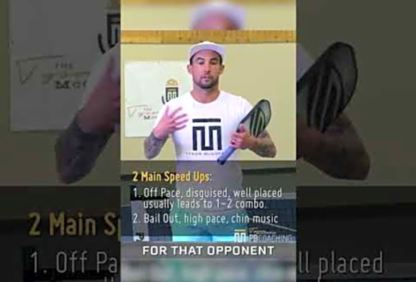 Speedup tips #pickleball #pickleballtips #pickleballhighlights #pickleballcoaching