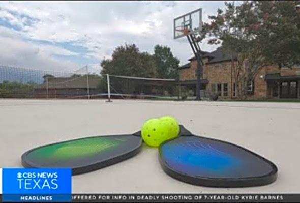 As pickleball popularity rises, North Texas homeowners are building their own courts