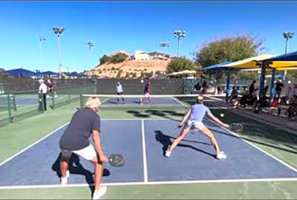 Mixed Doubles 3.5 60-65 Pickleball Quarter Finals Fall Brawl 2023