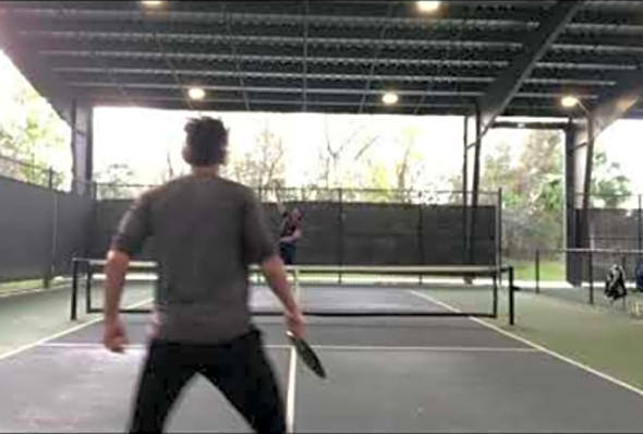 Cayey Pickleball: 11-6 Singles Match The Road to the US Open Minto 2025 Mike vs Diego DUPR Game #1