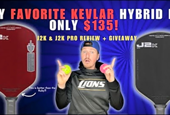 Honolulu J2K and J2K Pro Review: 100% Kevlar Paddles. Better Than the Ruby and Kinetic? Giveaway