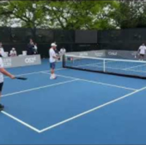 Easy Eights VS Scorpions Round 1 Major League Pickleball Owners/Staff To...
