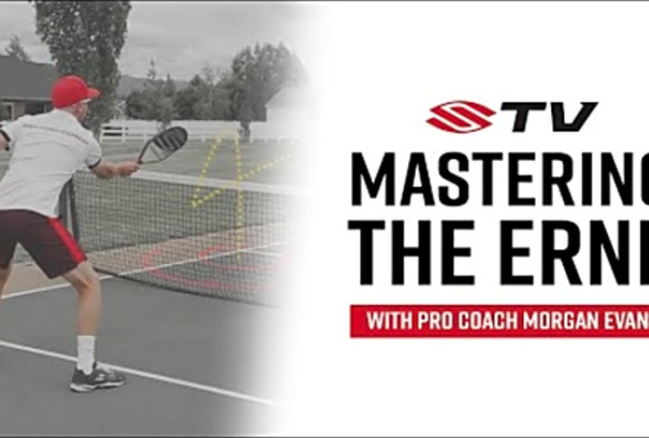 This One Tip Will Help You Master The Erne - Pickleball Tips With Pro Pickleball Coach Morgan Evans