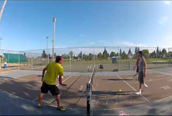 Erne Perry-Geoffrey Justice vs. Tim Hatzenbeler-Frank Major 5.0 Pickleball HD