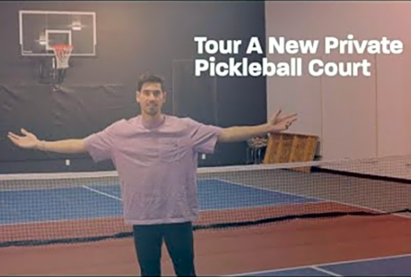 New private Pickleball Court