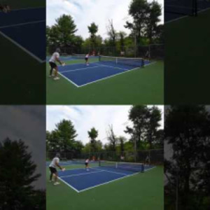 Smart shot! #pickleball