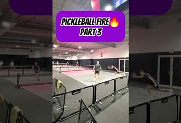 Pickleball Fire Part 3 - Still bringing the smoke #pickleball #highlights #sports #athlete #viral