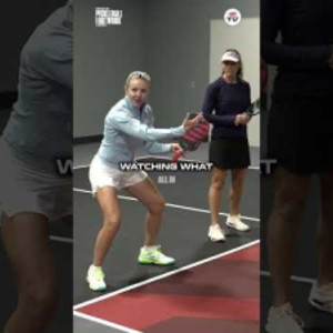 Pickleball pro &amp; coach Susannah Barr will teach you lateral movement &amp; f...
