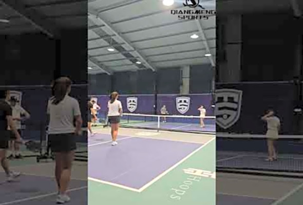 Enjoy Picklebal game with qiangmeng sports Pro pickleball net post#pickleball