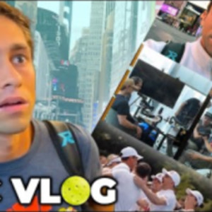 My FIRST VLOG - Pickleball Pros INVADE NYC