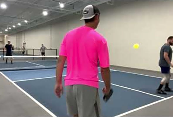 Pickleball fun with two national champs.