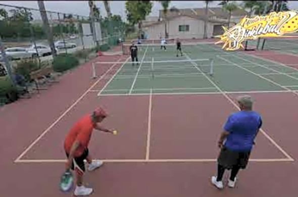 Pickleball Chumps Jason/Warren vs DaveY/Popeye 06142022