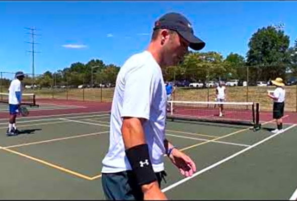 APP New Jersey Open pickleball - Rumi Vaikuntan &amp; Robert Bixler vs Tsorayev,Timur &amp; Goryachkin,Ivan