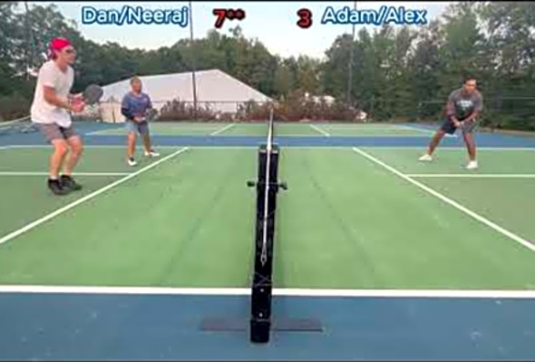 Rec Pickleball Match atPAC - Match #2 (with Dual Cam edited)
