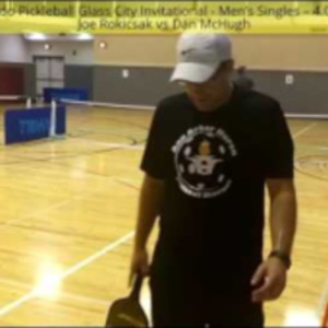 Toledo Pickleball Glass City Invitational - Mens Singles 4.0/4.5 Joe Rok...