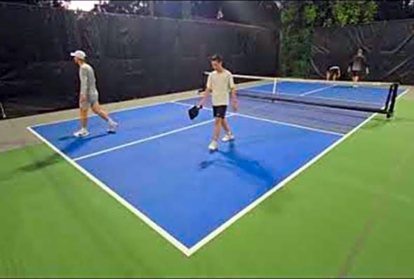 Recreational Pickleball 4.5 - Round Robin Format - Brendan/Kevin vs Josh/James Game 1