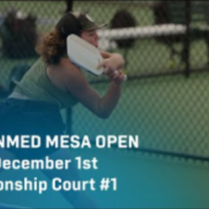 APP Sunmed Mesa Open CC1 : Mens &amp; Womens Pro Singles