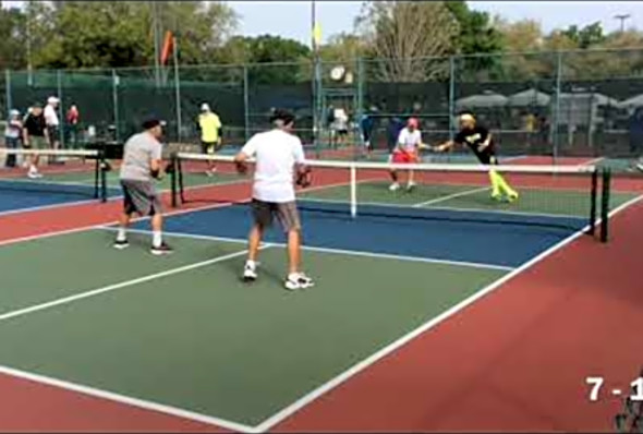 2020 Polk County Senior Games Pickleball Championships - Mens Doubles 75-79 - Round Robin Play